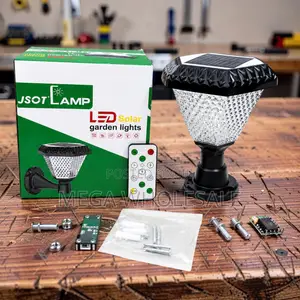 Trade Discounts Garden Decor LED Solar Garden Main GateLight Lamp