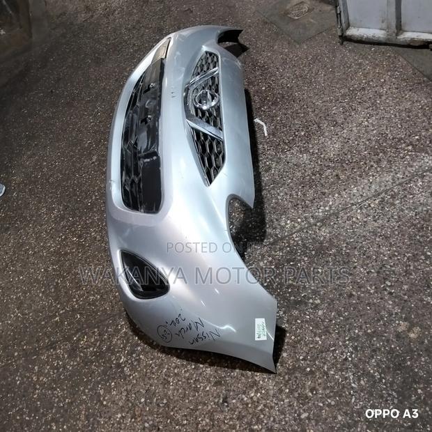 Nissan March New Model 2015 Front Bumper, Clean Ex Japan