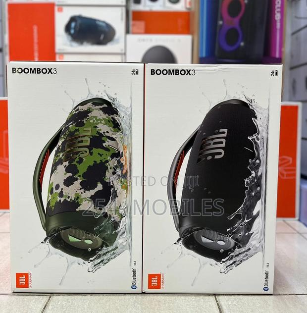 JBL Boombox 3 Portable Bluetooth Speaker - main view