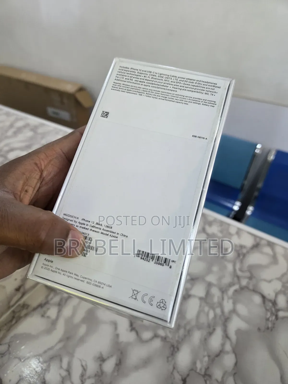 New Apple iPhone 12 128 GB Black