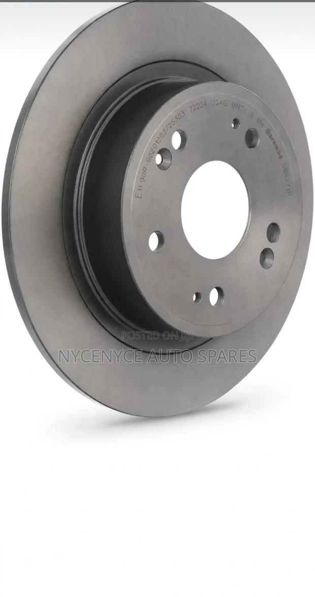 Brake Disc Nissan Tiida - main view