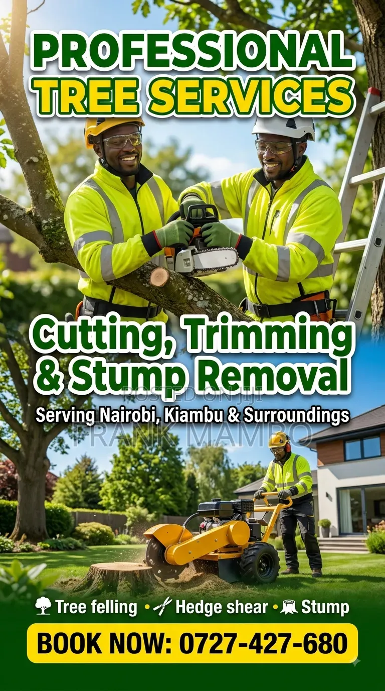 Tree Felling and Stamp Removal Services