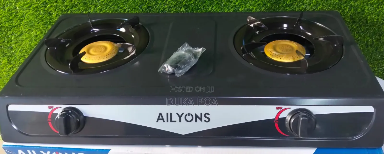Ailyons Table Top Two Burner Stainless