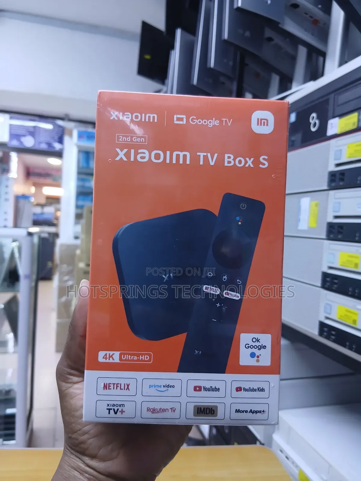 Xiaomi TV Box S Ultra-Hd 2nd Gen