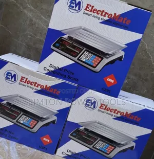 ElectroMate CS01 40kg Armless Digital Weighing Scale Machine,