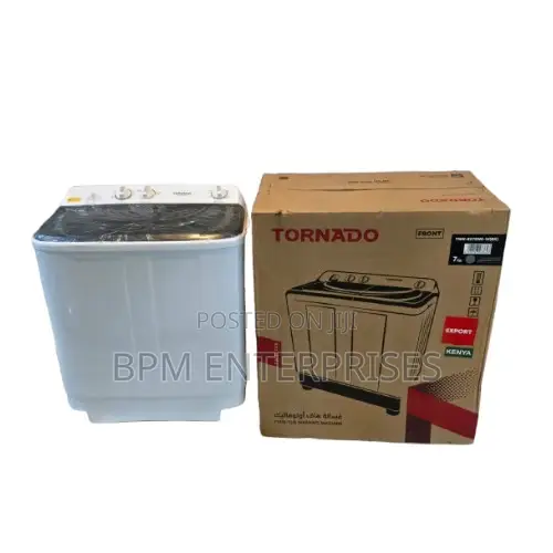 Tornado Twin Tub Semi-Automatic Washing Machine