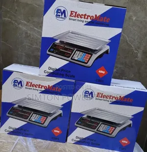 ElectroMate CS01 40kg Armless Digital Weighing Scale Machine,