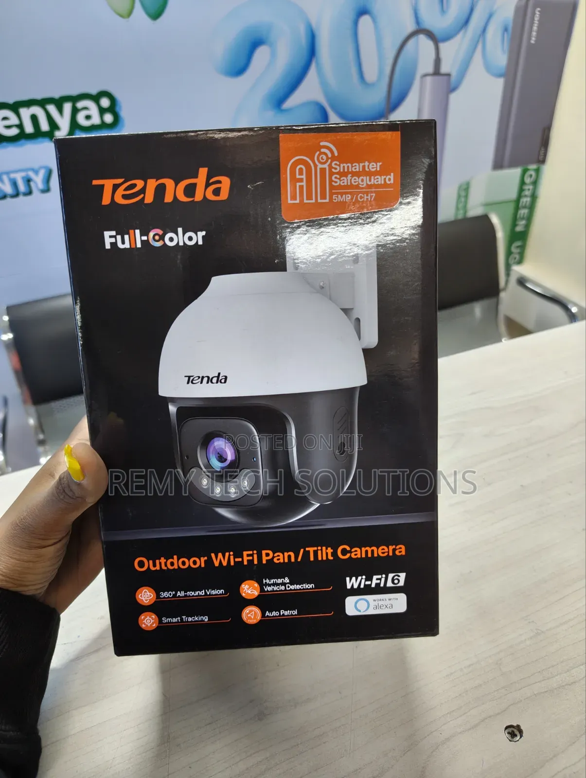 Tenda CH7 QHD Pan/Tilt Full Color Camera