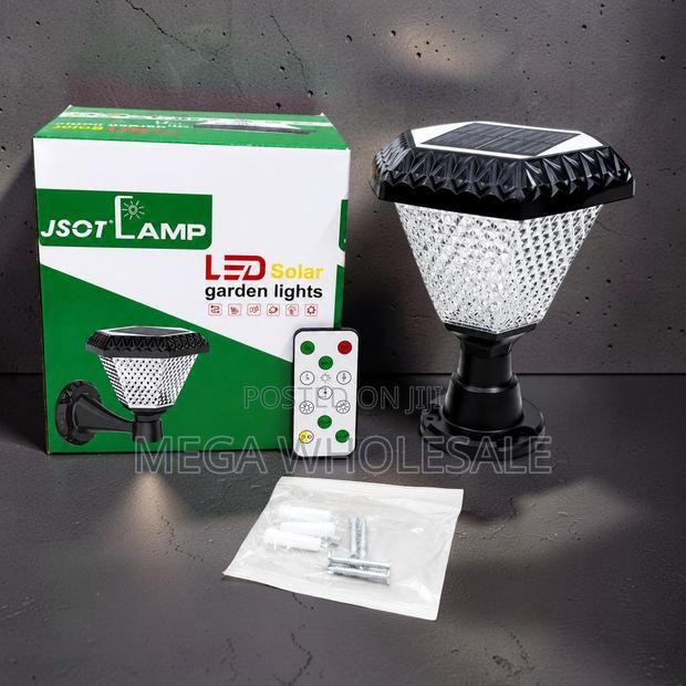 Bulk Discounts Long Lasting LED Solar Garden Main GateLight Lamp - main view