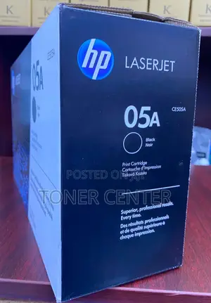 HP 05A Efficient Black LaserJet Toner (CE505A) – Reliable Quality