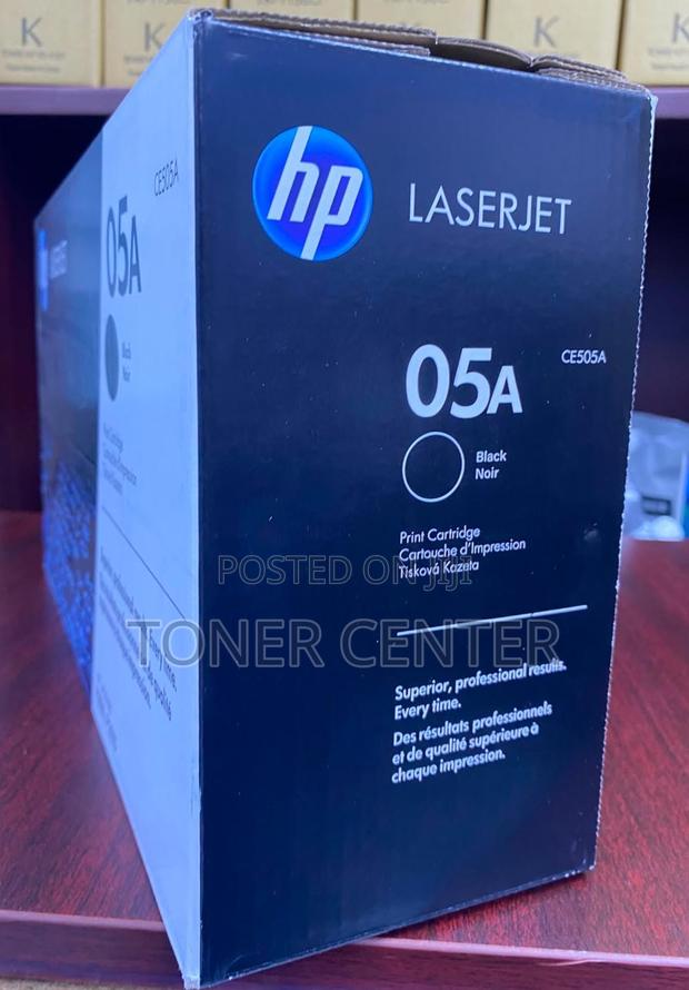 HP 05A Efficient Black LaserJet Toner (CE505A) – Reliable Quality - main view