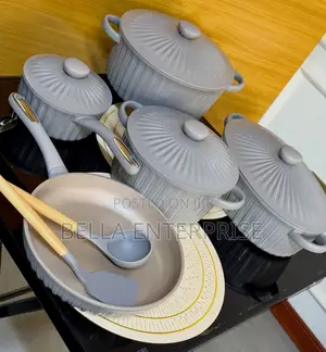 Premium High Quality Die-Cast Cookware Set With Ceramic Coating