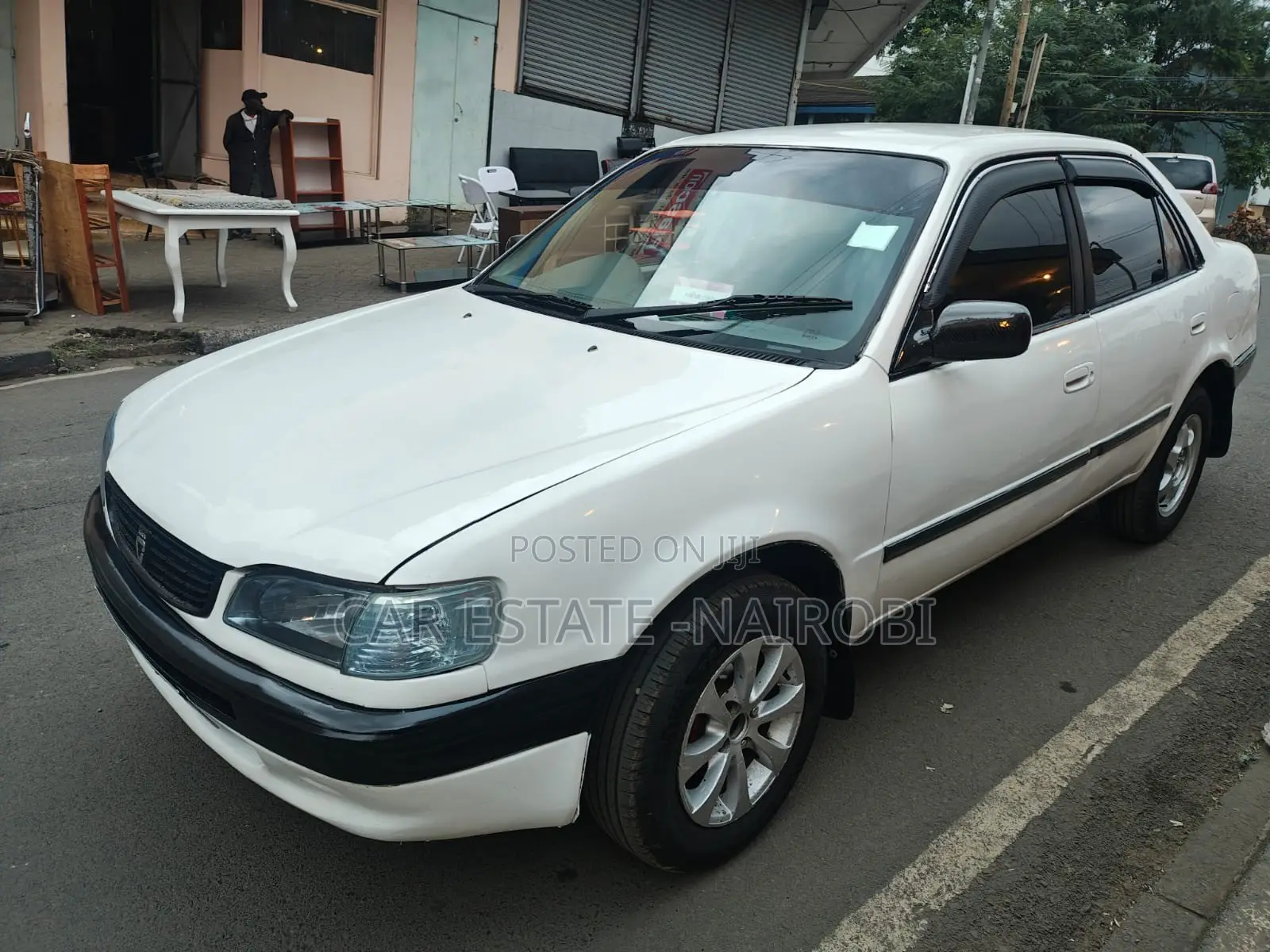 Toyota Corolla Sedan 2003 White