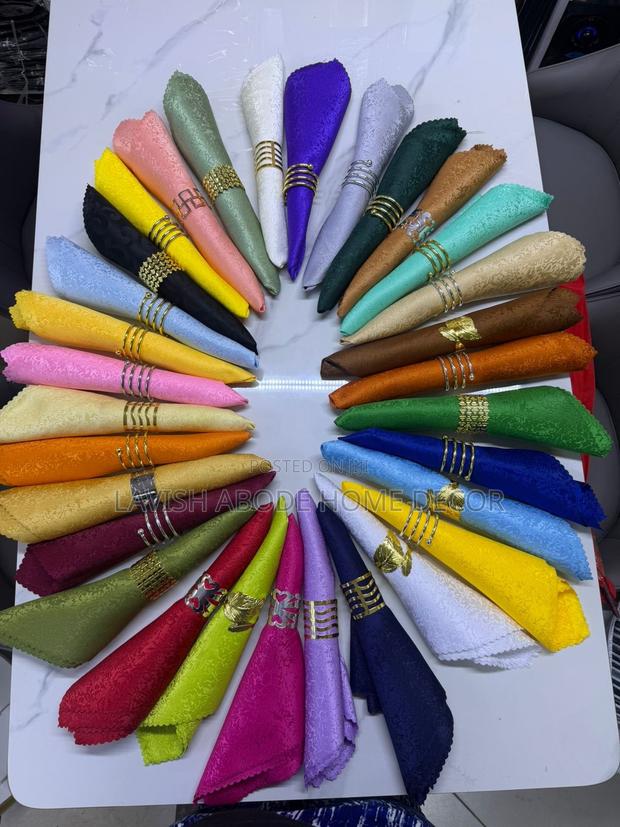 Dining Table Napkins – Multiple Colours Available - thumbnail 2