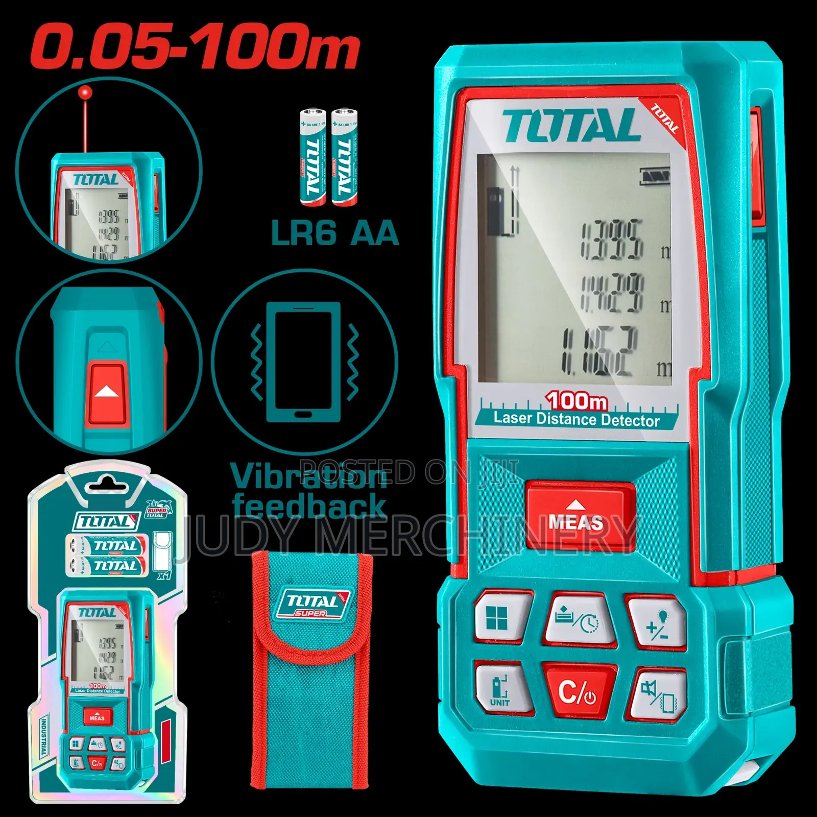 Total Laser Distance 100m