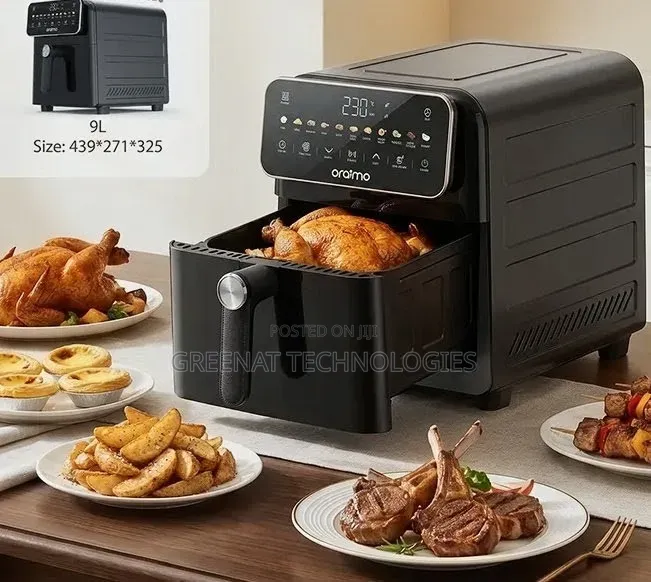 ORAIMO Intellifry OAF-502A 9L 230° Dual Side Flip Free Air Fryer