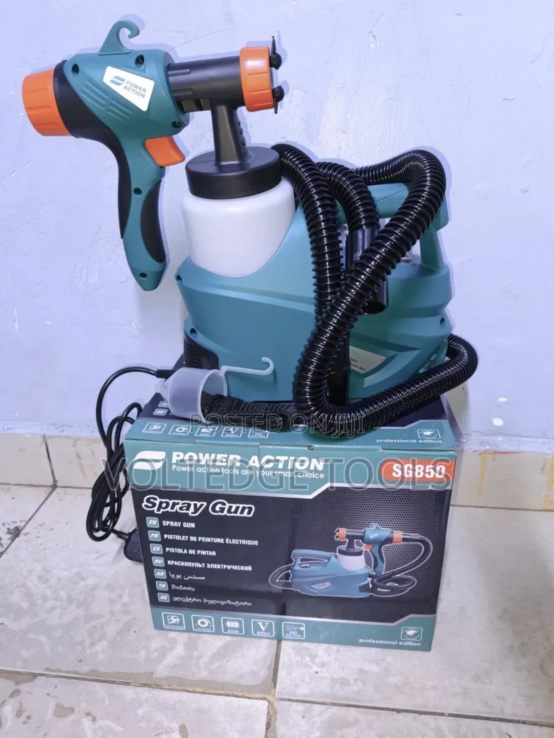 Power Action Spray Gun 850w Paint Sprayer