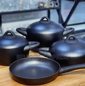 9pcs Forged Aluminium Ceramic Cookware Set
