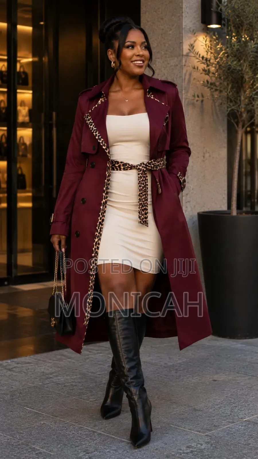 Women Classy Trench Coat