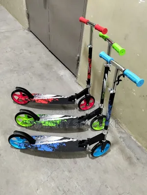Large Metallic Scooters