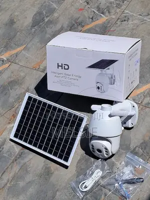 Ubox 4g Solar Surveillance Camera 4mp PTZ 360° Full Hd CCTV