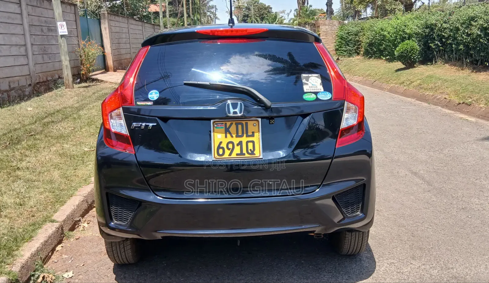 Honda Fit 2016 Black