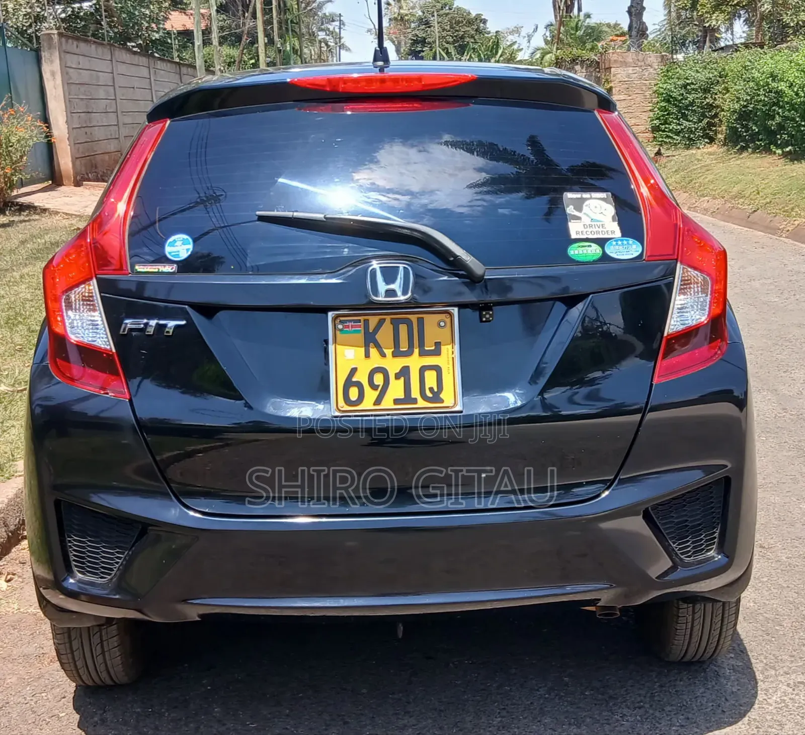 Honda Fit 2016 Black