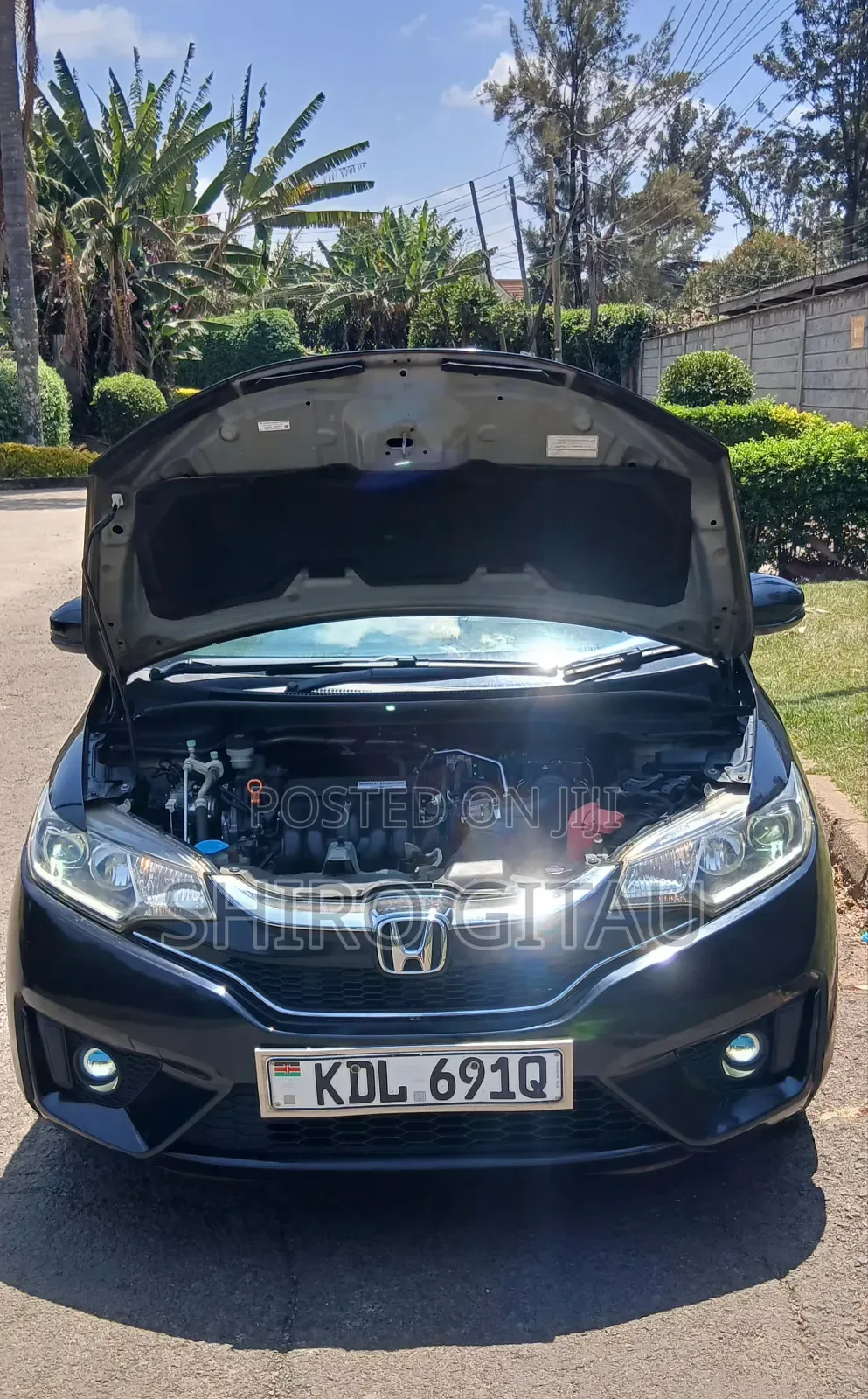 Honda Fit 2016 Black