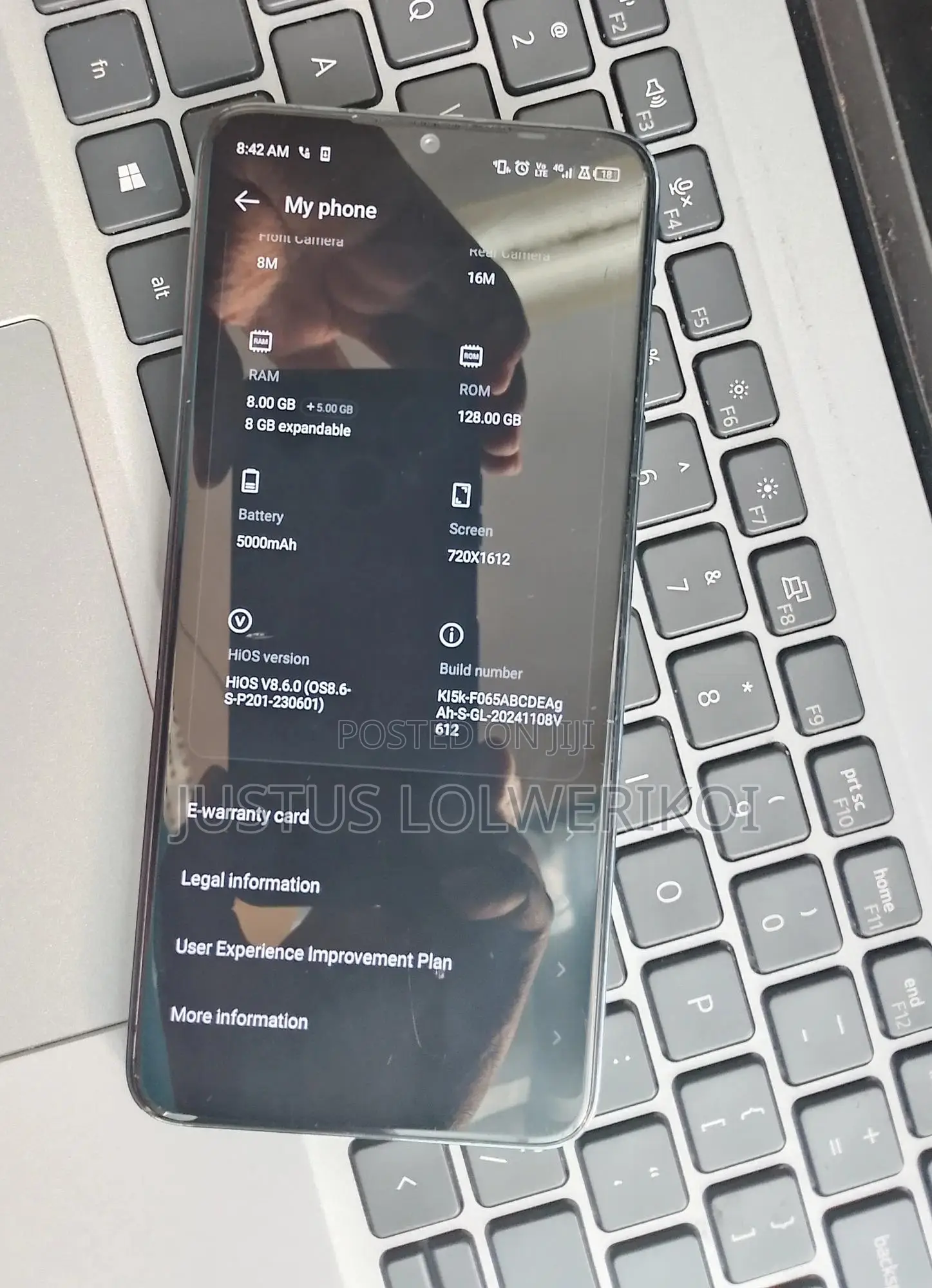 Tecno Spark 10C 128 GB Blue