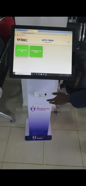 19 -21.5 Inch Queue Management System (Qms),Ticket Booths,Ticket Kiosk