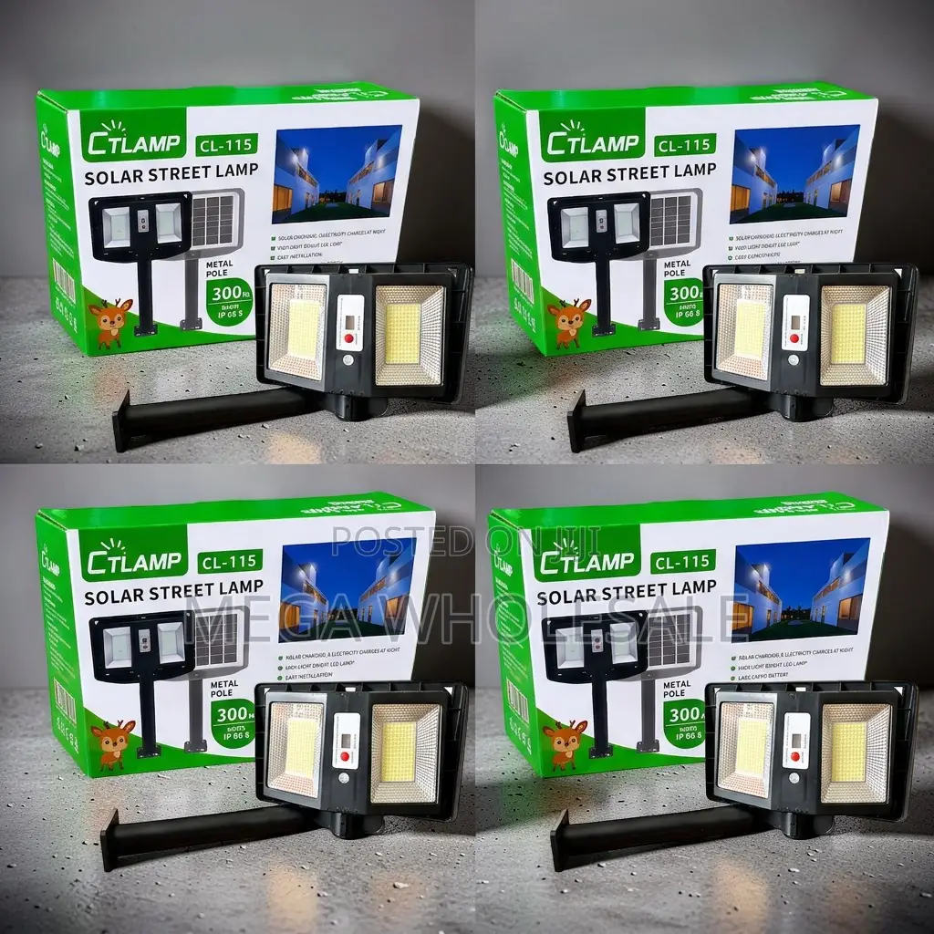 Factory Prices Energy Saving CTLamp 300W Led Solar Street Light