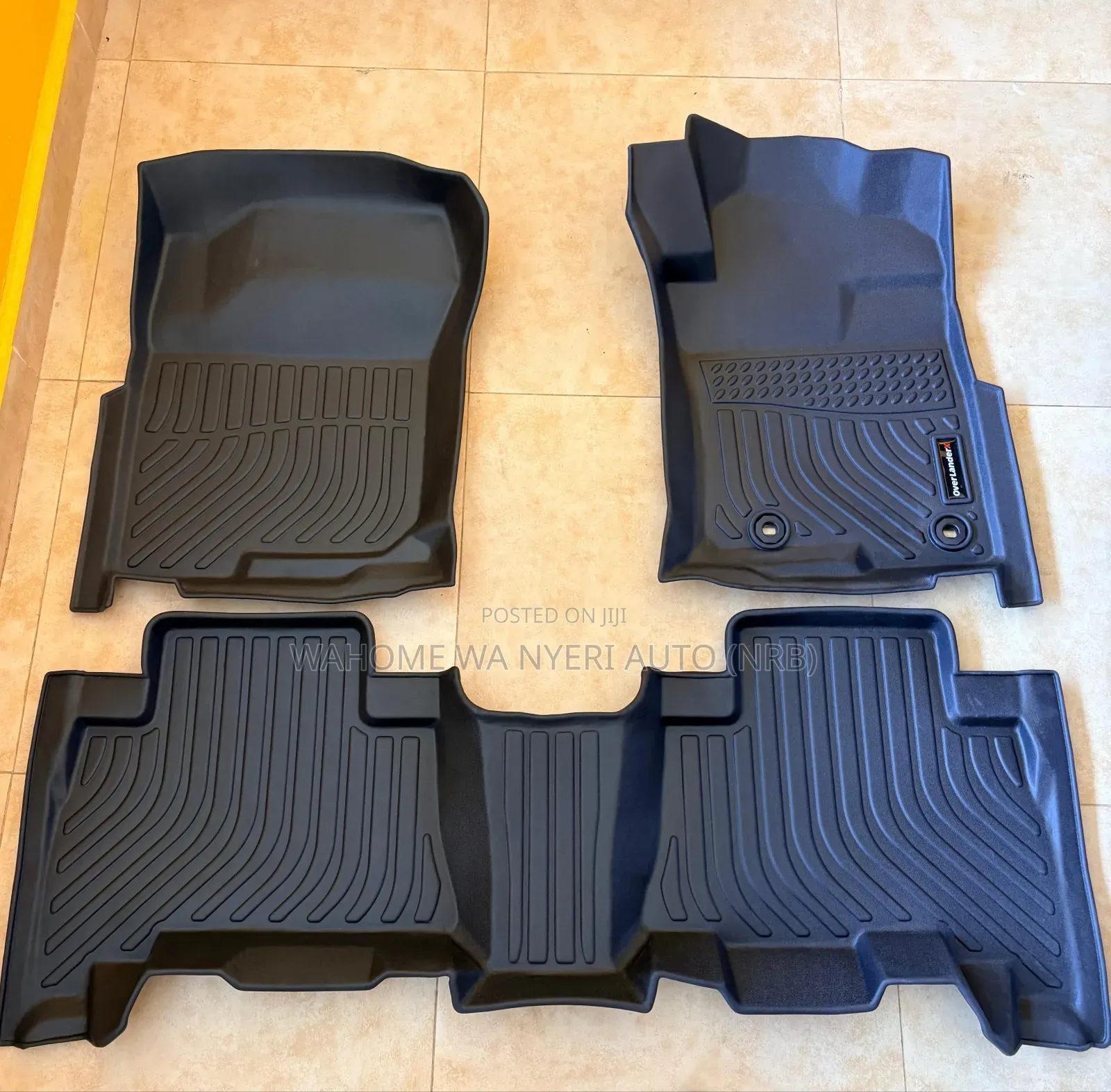 Prado J150 3D Floor Mats - Genuine TPE