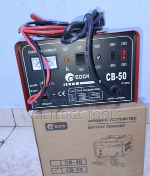 Edon CB-50 Heavy-Duty Battery Charger (12v/24v) – Brand New