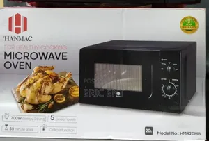Hanmac 20L Manual Black White Microwave (3 Years Warranty)