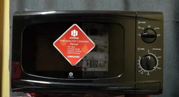 Hanmac 20L Manual Black White Microwave (3 Years Warranty) - thumbnail 3