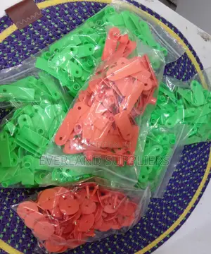 Orange Slim Ear Tags for Sheeps - Plain