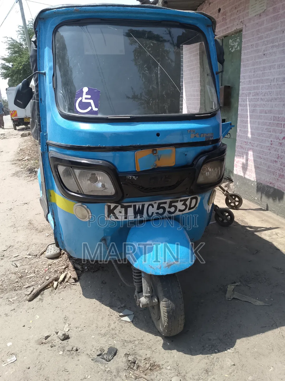 TVS King Deluxe Plus iTouch Start 2020 Blue