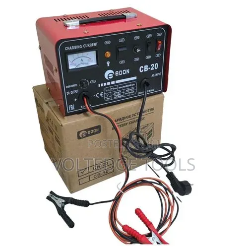Edon CB-50 Heavy-Duty Battery Charger (12v/24v) – Brand New