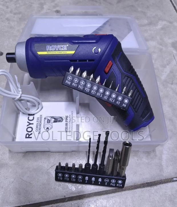 Royce Cordless Screwdriver 3.6v 21pcs