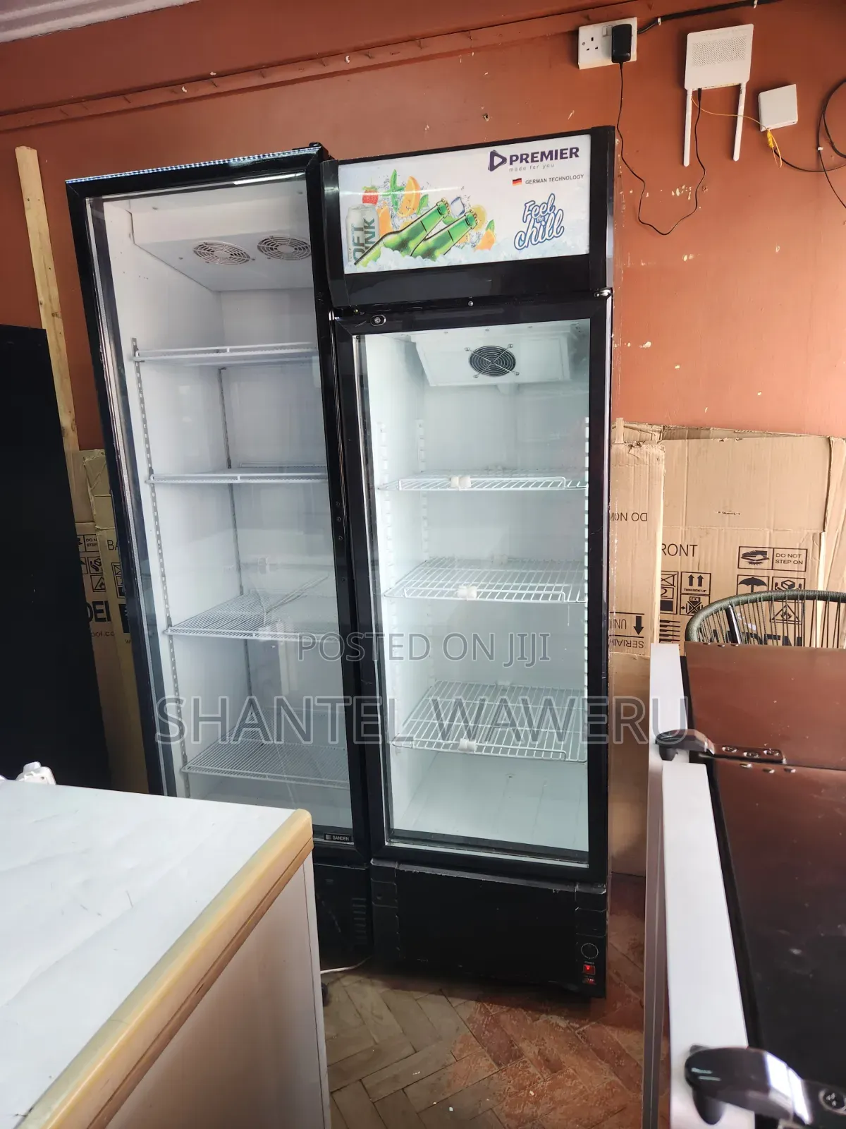 600litres Commercial Chiller Black