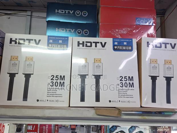 Premium Hdmi to Hdmi Cable 30M Metallic Shields - main view