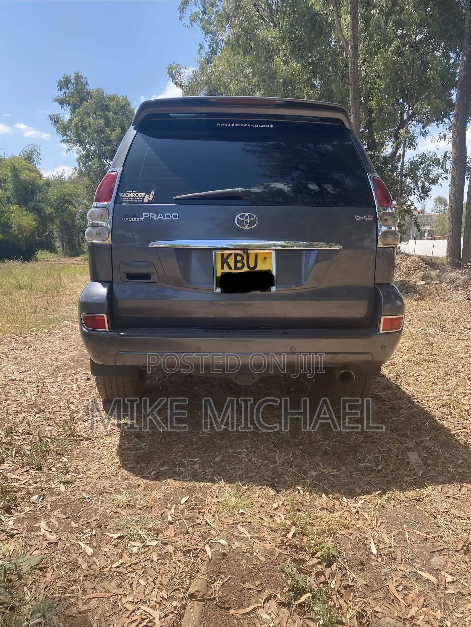 Toyota Land Cruiser Prado 3.0 D-4D 5dr 2005 Gray