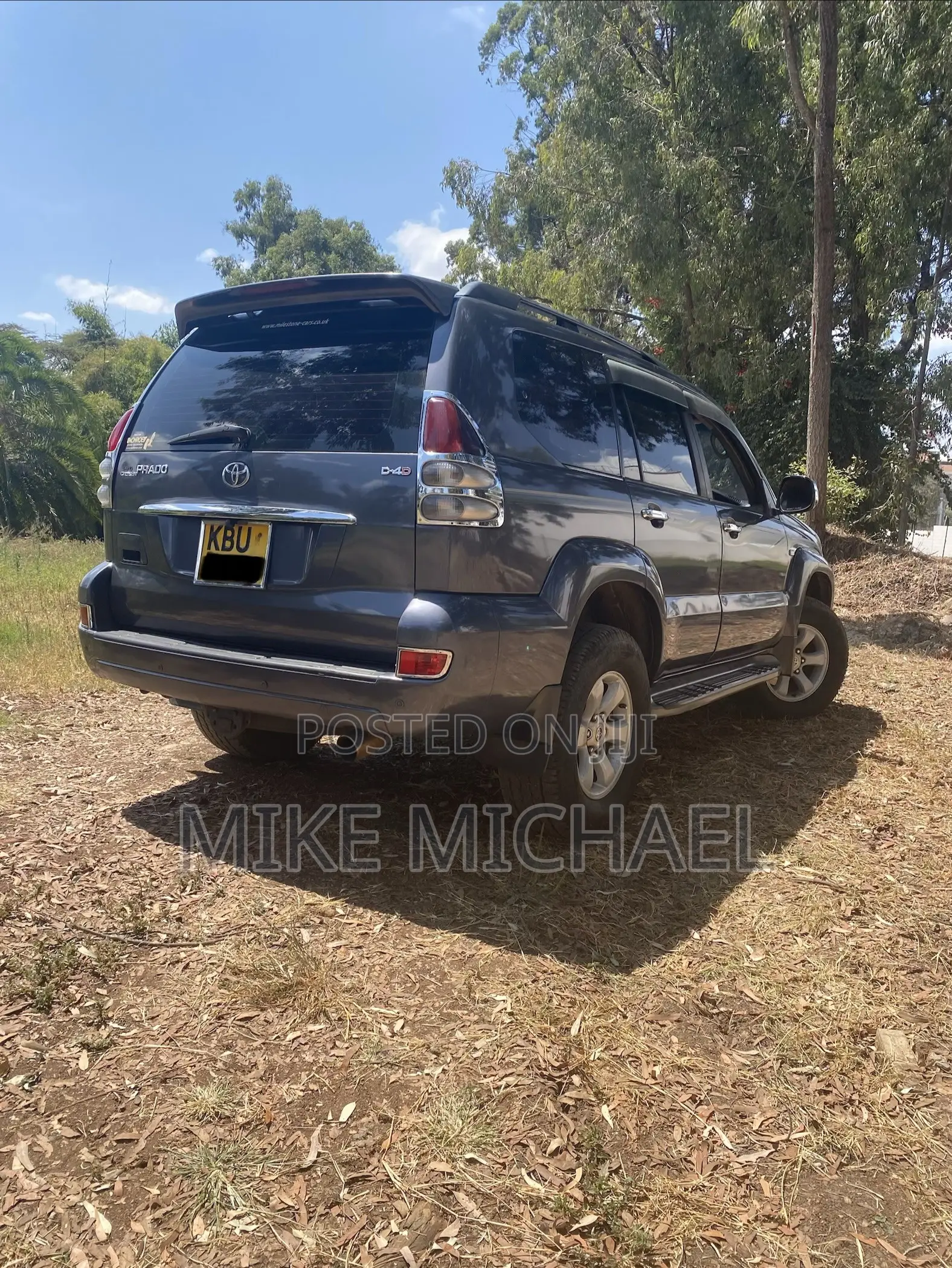 Toyota Land Cruiser Prado 3.0 D-4D 5dr 2005 Gray