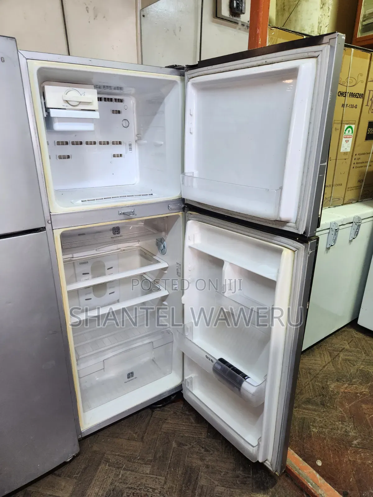 Samsung Silver Working Fridge 300litres