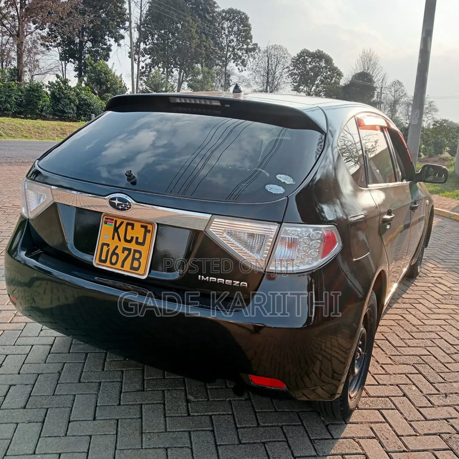 Subaru Impreza 2009 Black