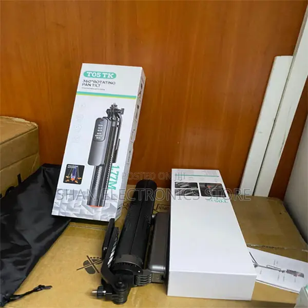 Heavy Duty Adjustable 360°Tilt Selfie Stick TripodT05 Tk 360° Rotating