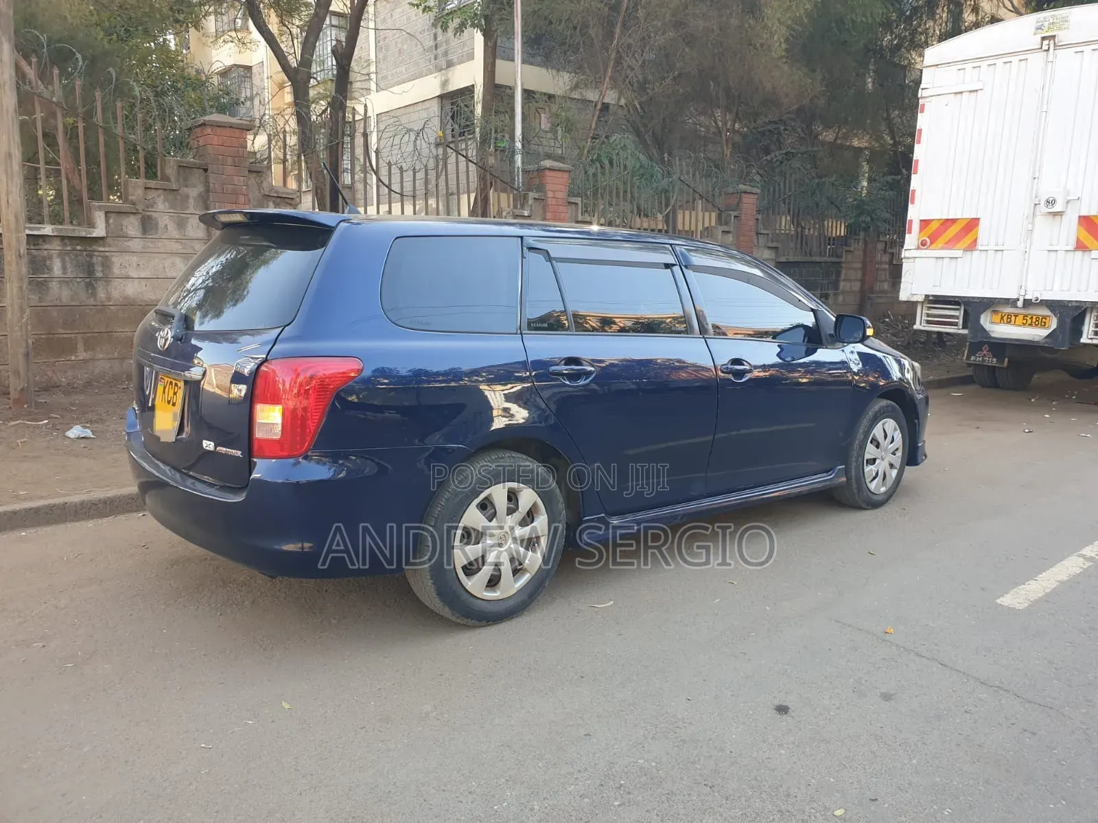 Toyota Corolla Fielder 2009 Blue