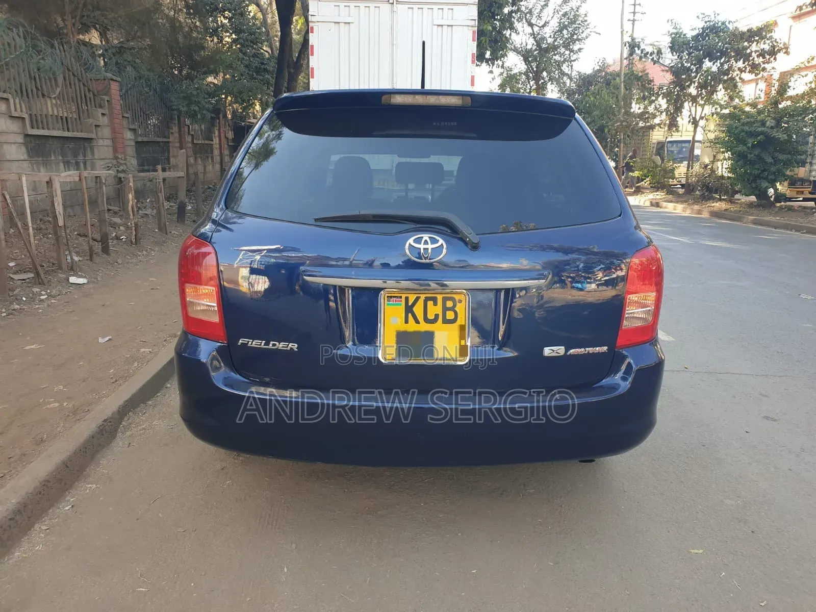 Toyota Corolla Fielder 2009 Blue