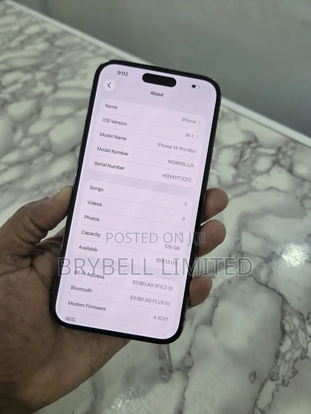 Apple iPhone 14 Pro Max 128 GB Graphite