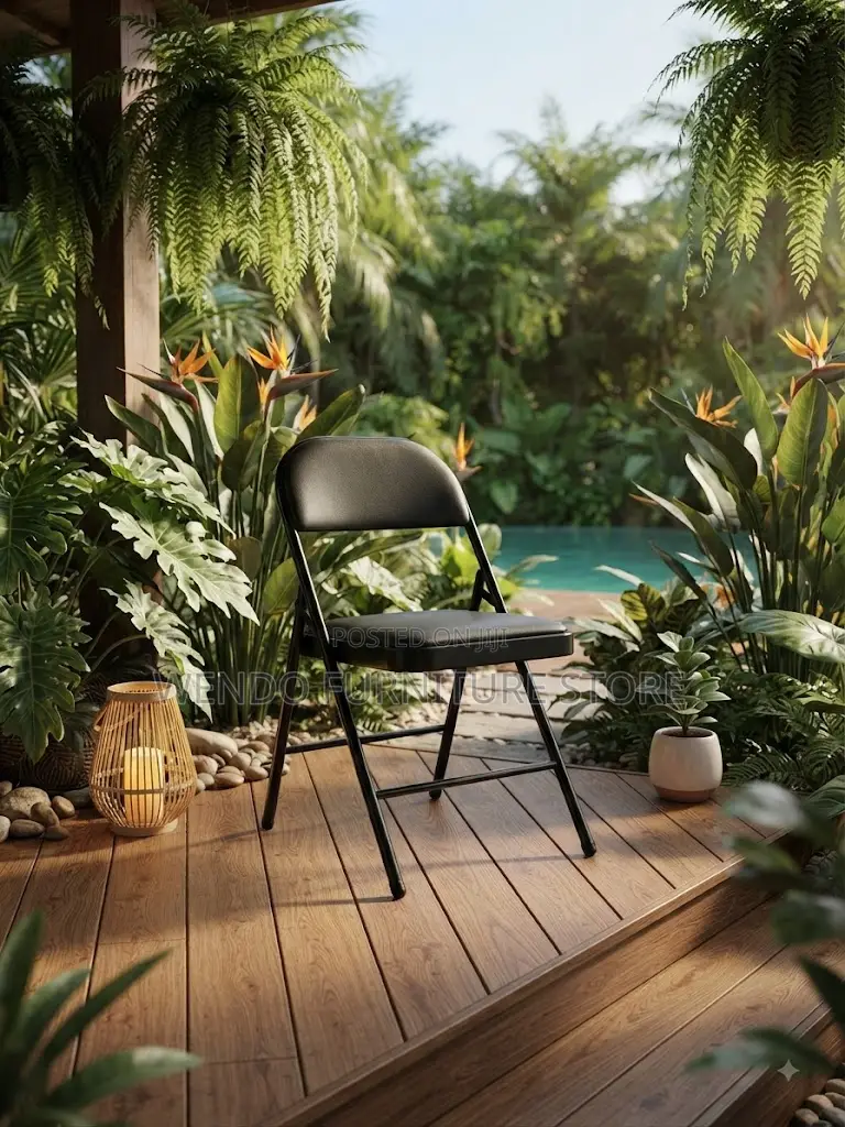 Office Chairs; Foldable Black Outdoor Home Chairs